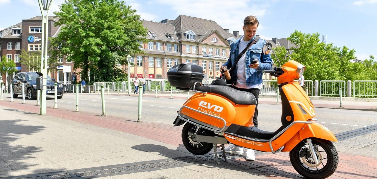 Evo-Roller von Kumpan